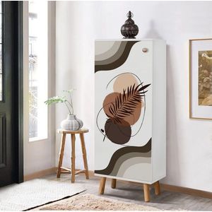 Pantofar, Vella, Vegas, 50x135x38 cm, PAL, Alb imagine