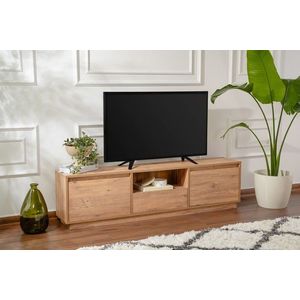 Comoda TV, Nordure, Vanguard, 160x42x29 cm, PAL, Maro imagine