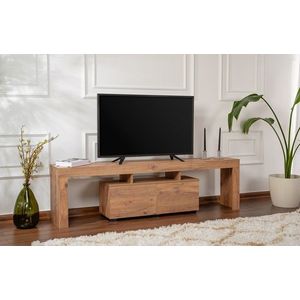 Comoda TV, Nordure, Enclave, 180x50x31 cm, PAL, Maro imagine