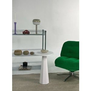 Masuta, Rotexa, Lilyum 57, 35x57x35 cm, MDF , Alb imagine