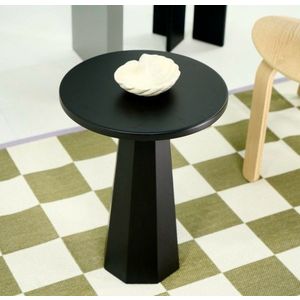 Masuta, Rotexa, Lilyum 47, 35x47x35 cm, MDF , Negru imagine