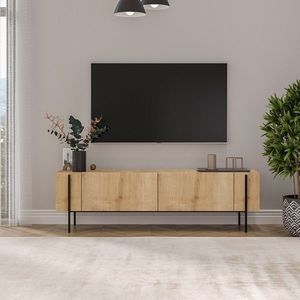 Comoda TV, Odessa, Herman, 160x45 cm, PAL, Maro imagine