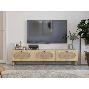 Comoda TV, Odessa, Elena, 180x42 cm, PAL, Maro imagine