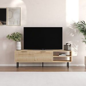 Comoda TV, Odessa, Venus, 150x45x30 cm, PAL, Maro imagine