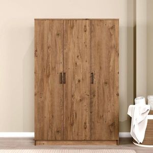 Dulap pentru haine, Miwood, Kardelen 1600-119, 120x180x51 cm, PAL, Maro imagine