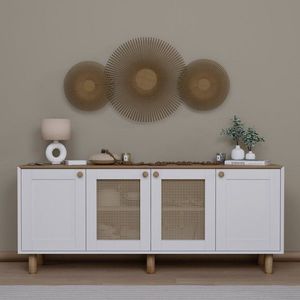 Consola, Miwood, Bohemian 1600-145, 180x75x40 cm, PAL, Nuc deschis imagine