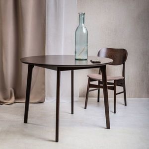 Masa Malti, Homla, 100x75 cm, MDF/lemn, maro inchis imagine