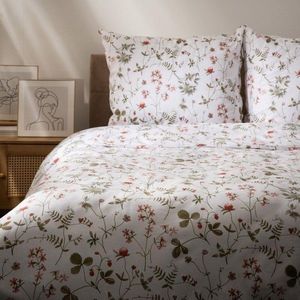 Lenjerie de pat King Size, Emaly, Homla, 3 piese, 200x220 cm, bumbac, multicolor imagine