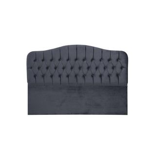 Tablie de pat, Mindy, Vassi 150, 150x125x6 cm, PAL, Antracit imagine