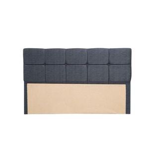 Tablie de pat, Mindy, Vitalia 90, 97x90x7 cm, PAL, Antracit imagine