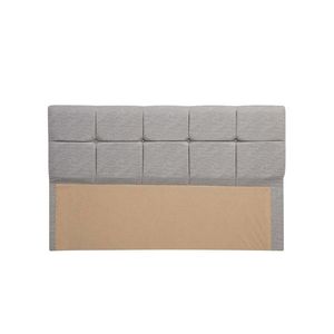 Tablie de pat, Mindy, Vitalia 150, 97x150x7 cm, PAL, Gri imagine
