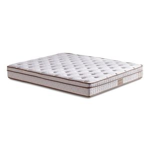 Saltea single, Base & Headboard, Niron, Helen, 120x38x200 cm, Cadru: OȚEL, Maro deschis imagine