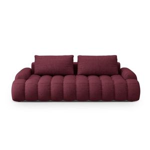 Canapea extensibila 4 locuri, Linz, Cosmopolitan Design, 250x100x84 cm, tesatura structurata, bordo imagine
