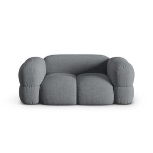Canapea 2 locuri, Loretto, Cosmopolitan Design, 180x100x68 cm, tesatura structurata, gri imagine