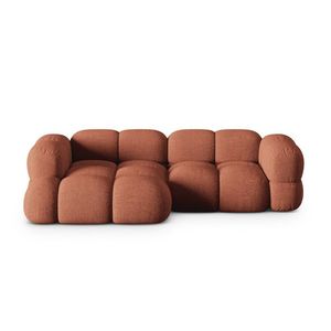 Coltar stanga 3 locuri, Loretto, Cosmopolitan Design, 250x147x68 cm, tesatura structurata, corai imagine