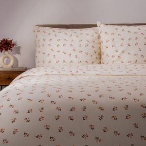 Lenjerie de pat dubla Sunrise, Homla, 3 piese, 160x200 cm, bumbac, multicolor imagine