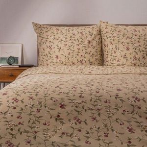 Lenjerie de pat King Size, Karina, Homla, 3 piese, 200x220 cm, bumbac, multicolor imagine