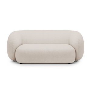 Canapea modulara 2 locuri, Kate, Micadoni, 183x99x76 cm, tesatura boucle, bej imagine
