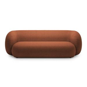 Canapea modulara 3 locuri, Kate, Micadoni, 213x99x76 cm, tesatura boucle, teracota imagine