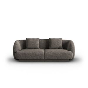 Canapea 2 locuri, Tulum, Cosmopolitan Design, 180x90x70 cm, tesatura chenille, gri imagine