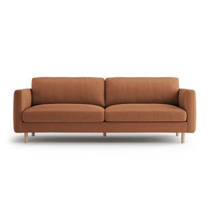 Canapea 4 locuri, Eden, Micadoni, 209x92x90 cm, catifea, miere imagine