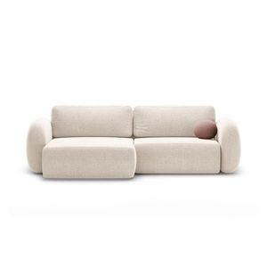 Coltar extensibil reversibil 4 locuri, Tonale, Cosmopolitan Design, 262x149x88 cm, tesatura chenille, bej deschis imagine