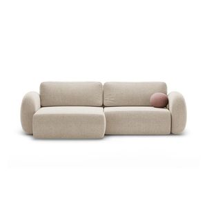 Coltar extensibil reversibil 4 locuri, Tonale, Cosmopolitan Design, 262x149x88 cm, tesatura chenille, bej inchis imagine