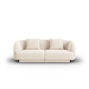 Canapea 2 locuri, Tulum, Cosmopolitan Design, 180x90x70 cm, tesatura chenille, bej deschis imagine