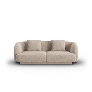 Canapea 2 locuri, Tulum, Cosmopolitan Design, 180x90x70 cm, tesatura chenille, bej imagine