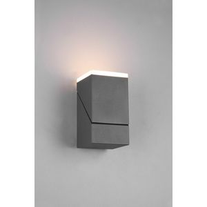 Aplica de perete pentru exterior Avon, TRIO, 9x10.5x16 cm, 7W, 1x SMD, aluminiu turnat/plastic, antracit imagine