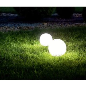 Lampa de gradina Melo, RL, 20x17.4 cm, 0.5W, 1x SMD, plastic, alb imagine