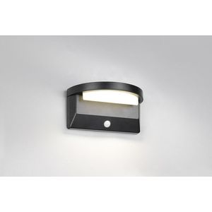Aplica de perete pentru exterior Moro, RL, 20x10x10 cm, 8W, 1x SMD, plastic, negru mat imagine