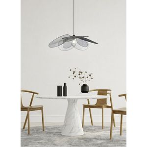 Lustra Fleure, RL, 87x150 cm, 60W, 1x E27, metal, negru mat imagine