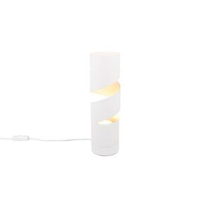 Lampa de masa Stream, TRIO, 12x35 cm, 10W, 1x GU10, metal, alb mat imagine
