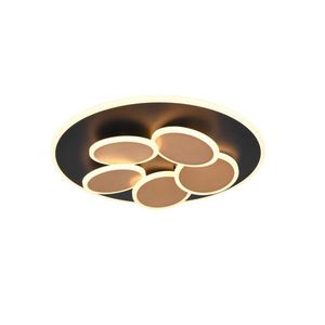 Plafoniera Mandala, TRIO, 48x7.5 cm, 35W, 1x SMD, metal, multicolor imagine