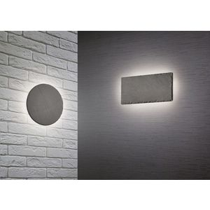 Aplica de perete Raven, TRIO, 3.6x20 cm, 9W, 1x SMD, ardezie, negru imagine
