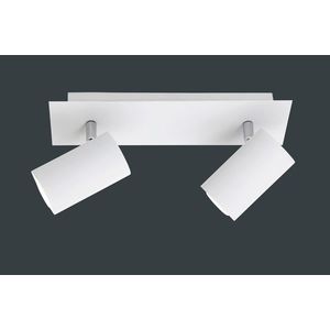 Plafoniera Marley, TRIO, 30x9x15 cm, 35W, 2x GU10, metal, alb imagine