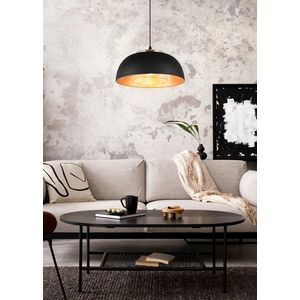 Lustra Punch, RL, 35x150 cm, 40W, 1x E27, metal, negru mat imagine