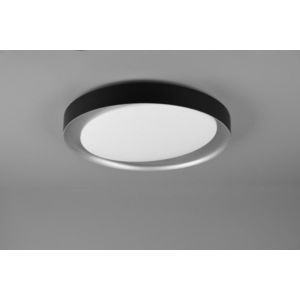 Plafoniera Zeta, RL, 48.5x7 cm, 24W, 1x SMD, plastic, negru imagine