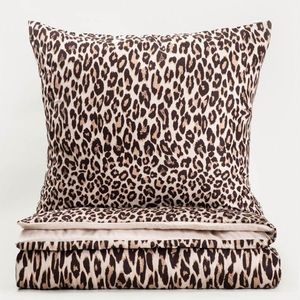 Lenjerie de pat dubla Spots, Homla, 3 piese, 160x200 cm, microfibra din poliester, multicolor imagine