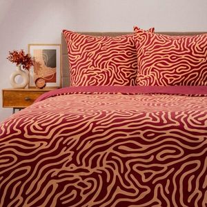 Lenjerie de pat dubla Hypnotic, Homla, 3 piese, 160x200 cm, microfibra din poliester, multicolor imagine