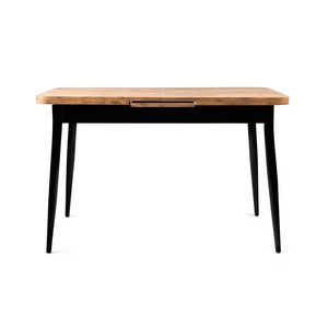 Masa extensibila, Nmobb, Ay, 120x75x70 cm, PAL, Maro imagine
