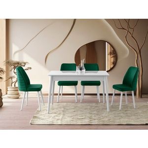 Masa extensibila, Nmobb, Lotus, MDF , Alb imagine