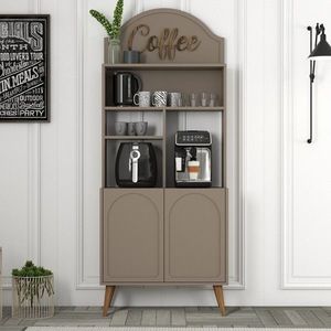Dulap de bar pentru cafea, Hommy Craft, Lyon 80, PAL, Atlas / Nuc imagine