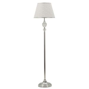 Lampadar Kody, Mauro Ferretti, 1 x E27, 40W, 40x158 cm, fier, argintiu/alb imagine