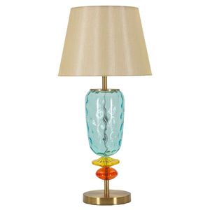 Lampa de masa Colorful, Mauro Ferretti, 1 x E27, 40W, 35x73 cm, fier/sticla, multicolor imagine