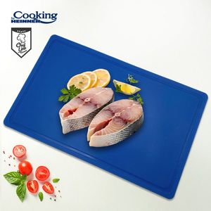 Tocator HACCP GN1/1, Cooking by Heinner, 53x32.5x2 cm, polietilena (LPDE), albastru imagine