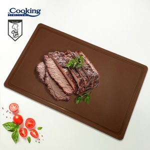 Tocator HACCP GN1/1, Cooking by Heinner, 53x32.5x2 cm, polietilena (LPDE), maro imagine