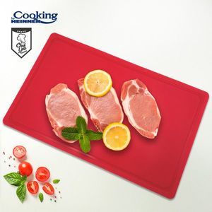 Tocator HACCP GN1/1, Cooking by Heinner, 53x32.5x2 cm, polietilena (LPDE), rosu imagine