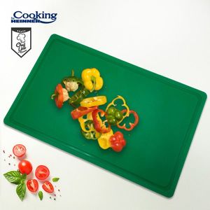 Tocator HACCP GN1/1, Cooking by Heinner, 53x32.5x2 cm, polietilena (LPDE), verde imagine